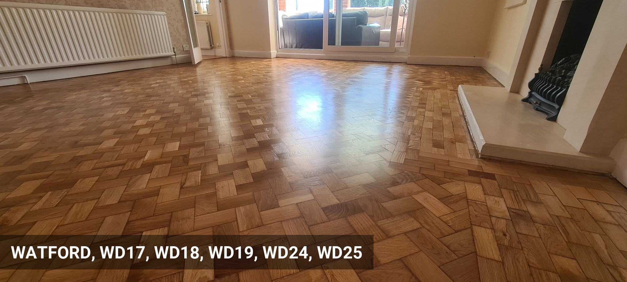 Unique Vintage Oak Parquet Flooring Restoration in Watford, WD17, WD18, WD19, WD24, WD25