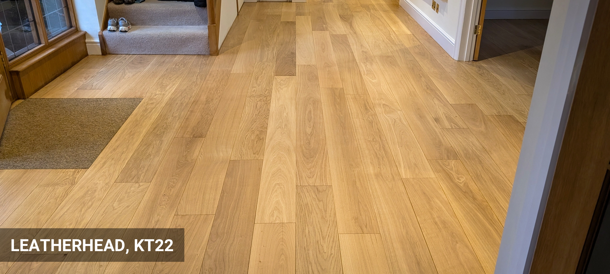 Prime Oak Flooring Sanding & Sealing in Matt Lacquer in Leatherhead, KT22