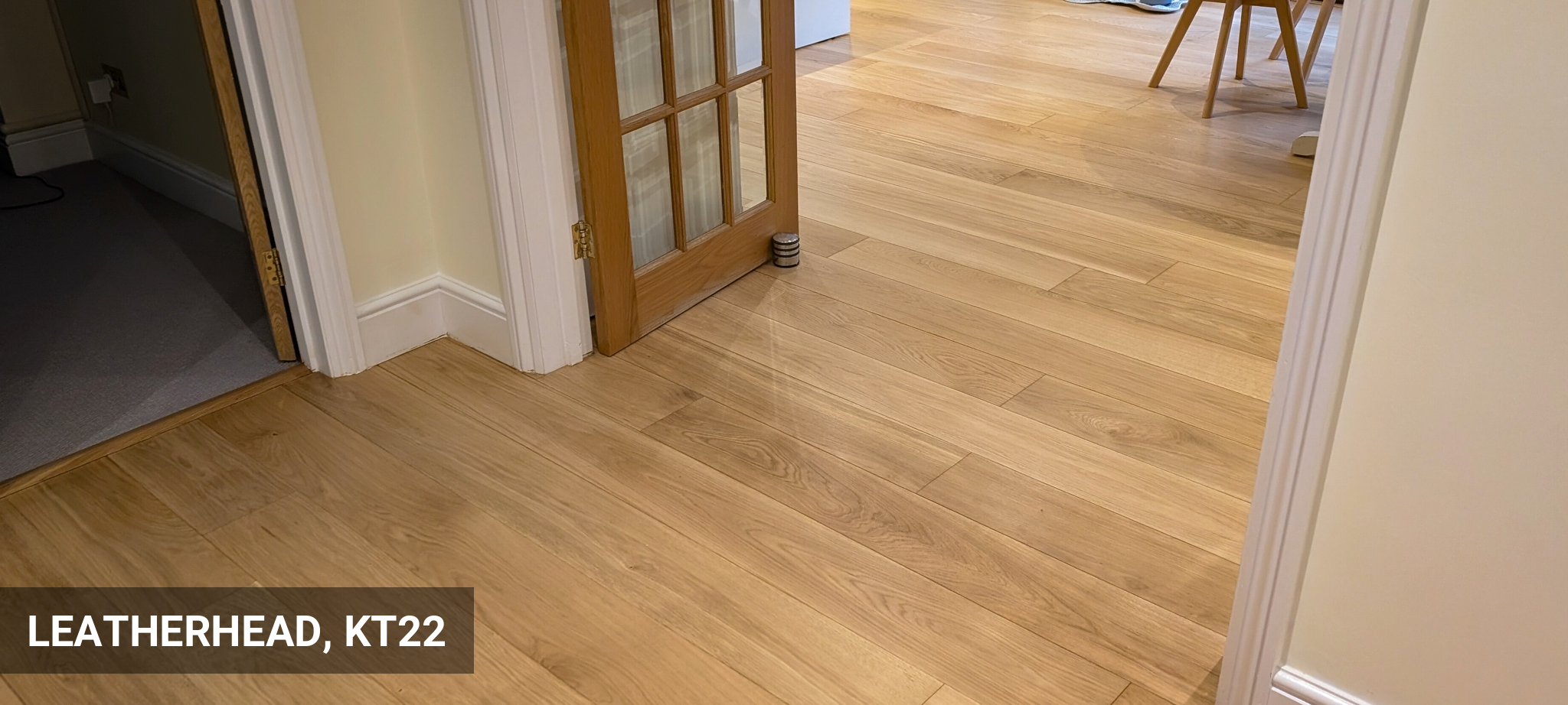 Prime Oak Flooring Sanding & Sealing in Matt Lacquer in Leatherhead