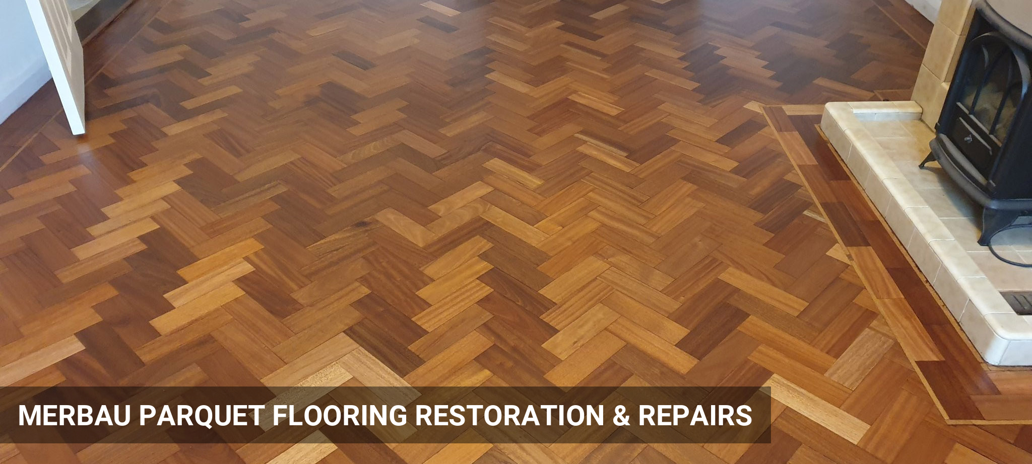 Merbau Parquet Flooring Restoration & Repairs in Pinner