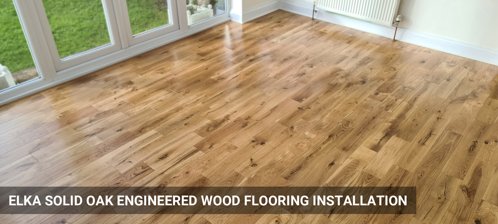 Elka Solid Oak Engineered Wood Flooring Installation in Esher