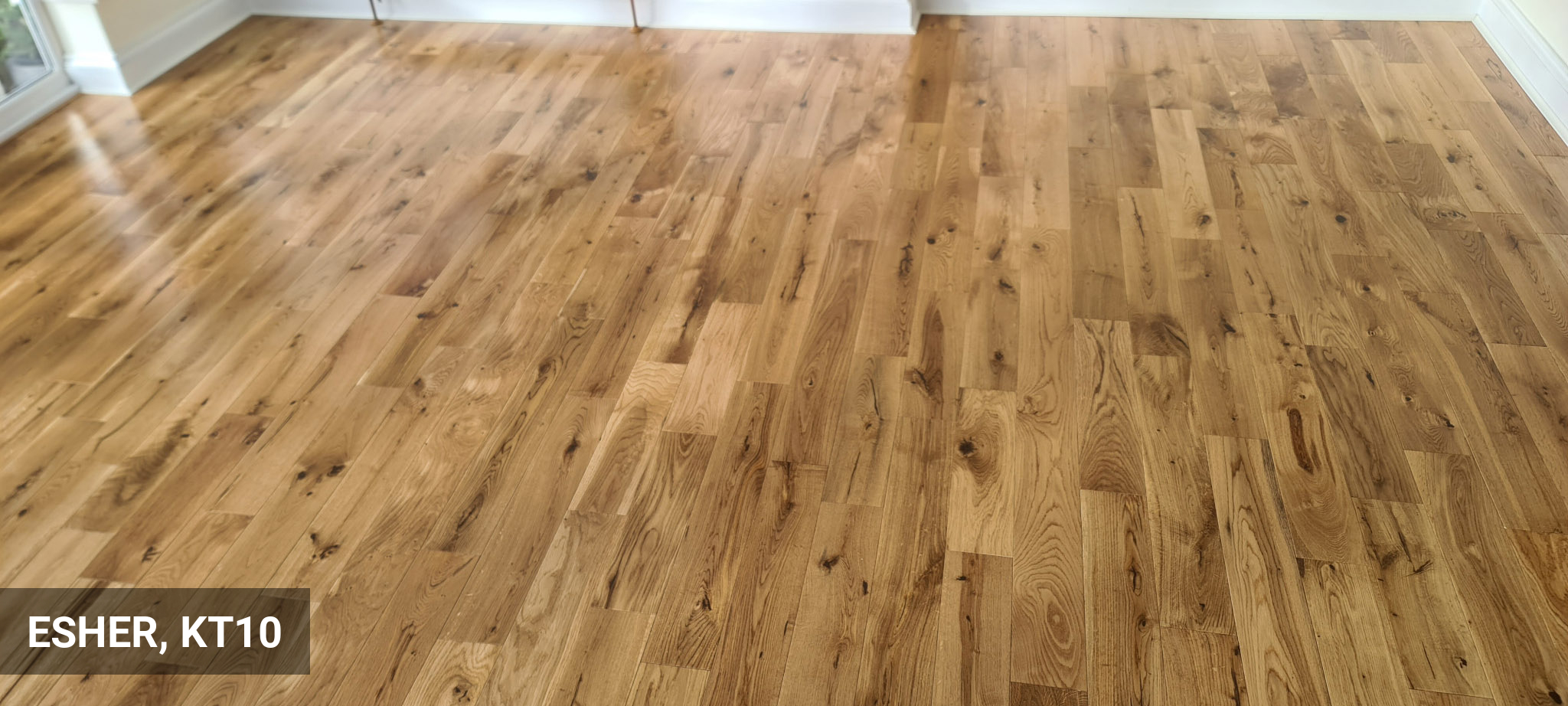 Elka Solid Oak Engineered Wood Flooring Installation in Esher