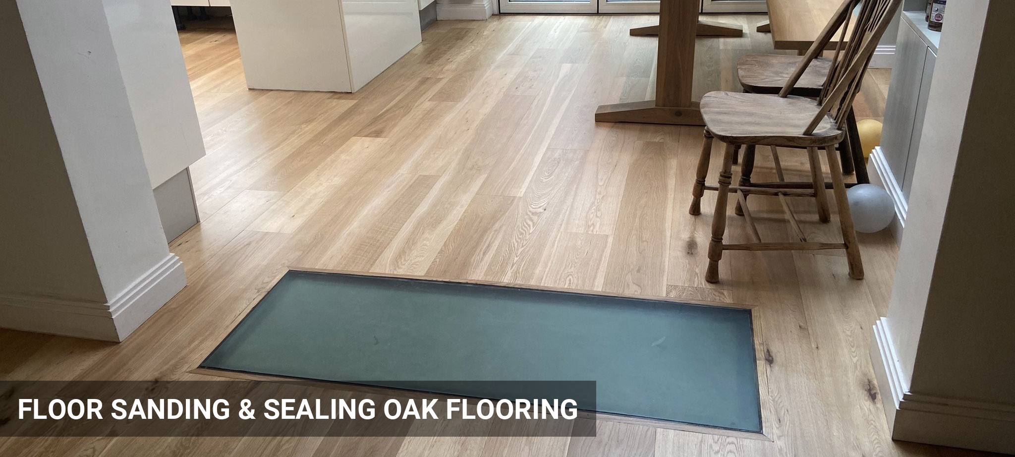 Floor Sanding & Sealing Solid Oak Flooring in Muswell Hill, N10