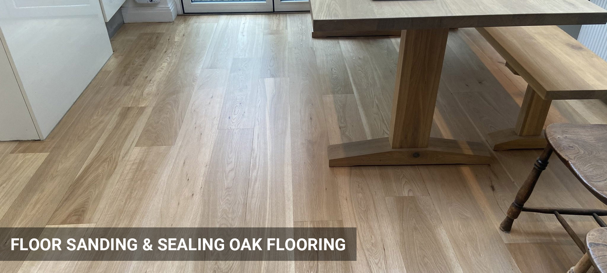 Floor Sanding & Sealing Solid Oak Flooring in Muswell Hill, N10