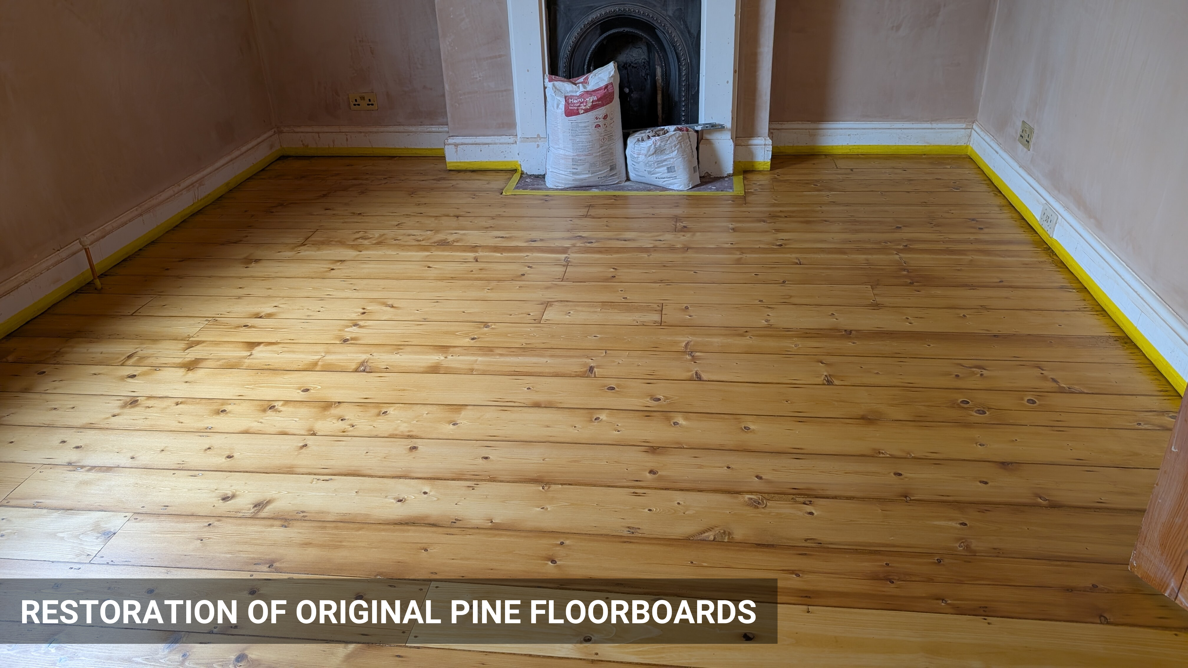 Original Pine Floorboards Sanding & Sealing in Watford