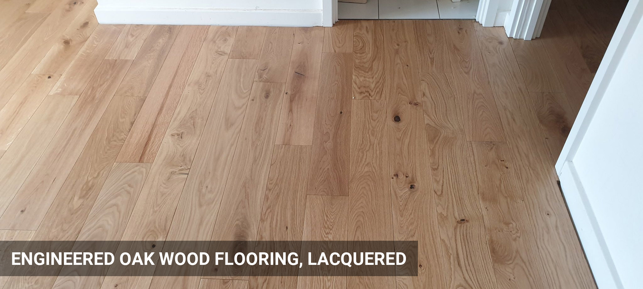 Installation of Timberlay Engineered Oak Wood Flooring in Holloway