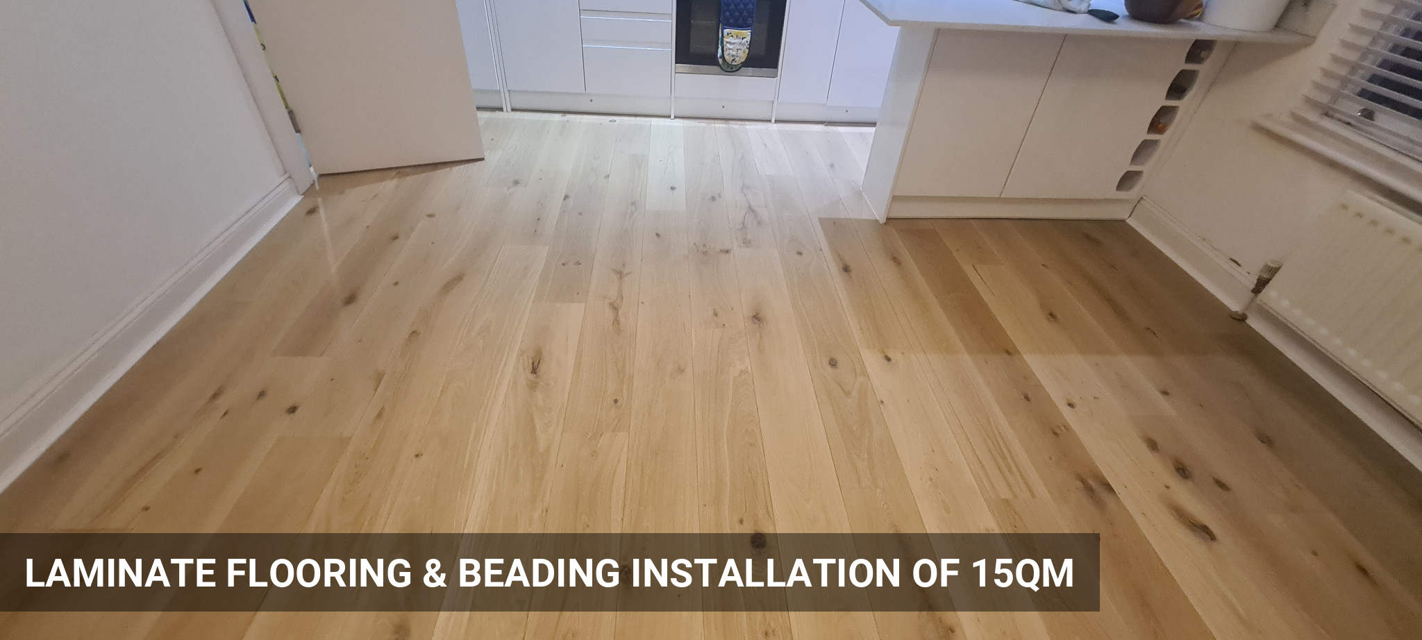 Invisible Oak Engineered Wood Flooring Installation in Northwest London