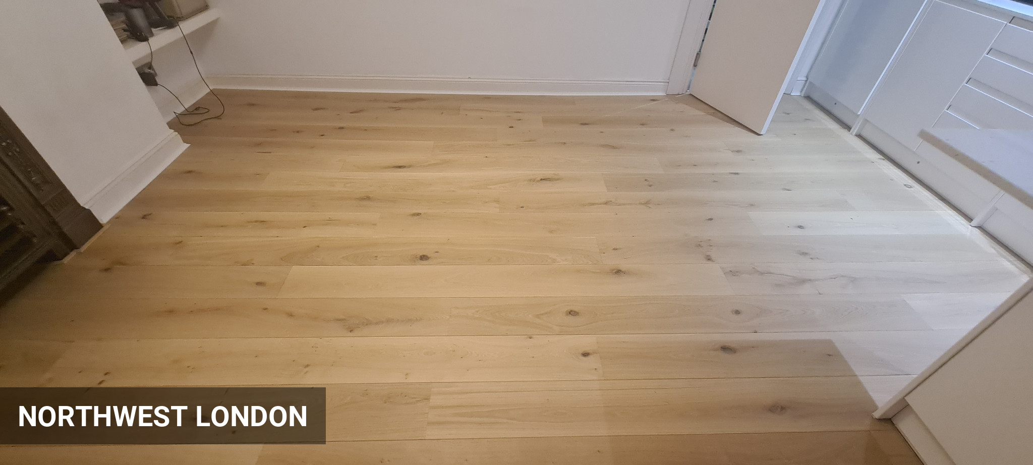 Invisible Oak Engineered Wood Flooring Installation in Northwest London