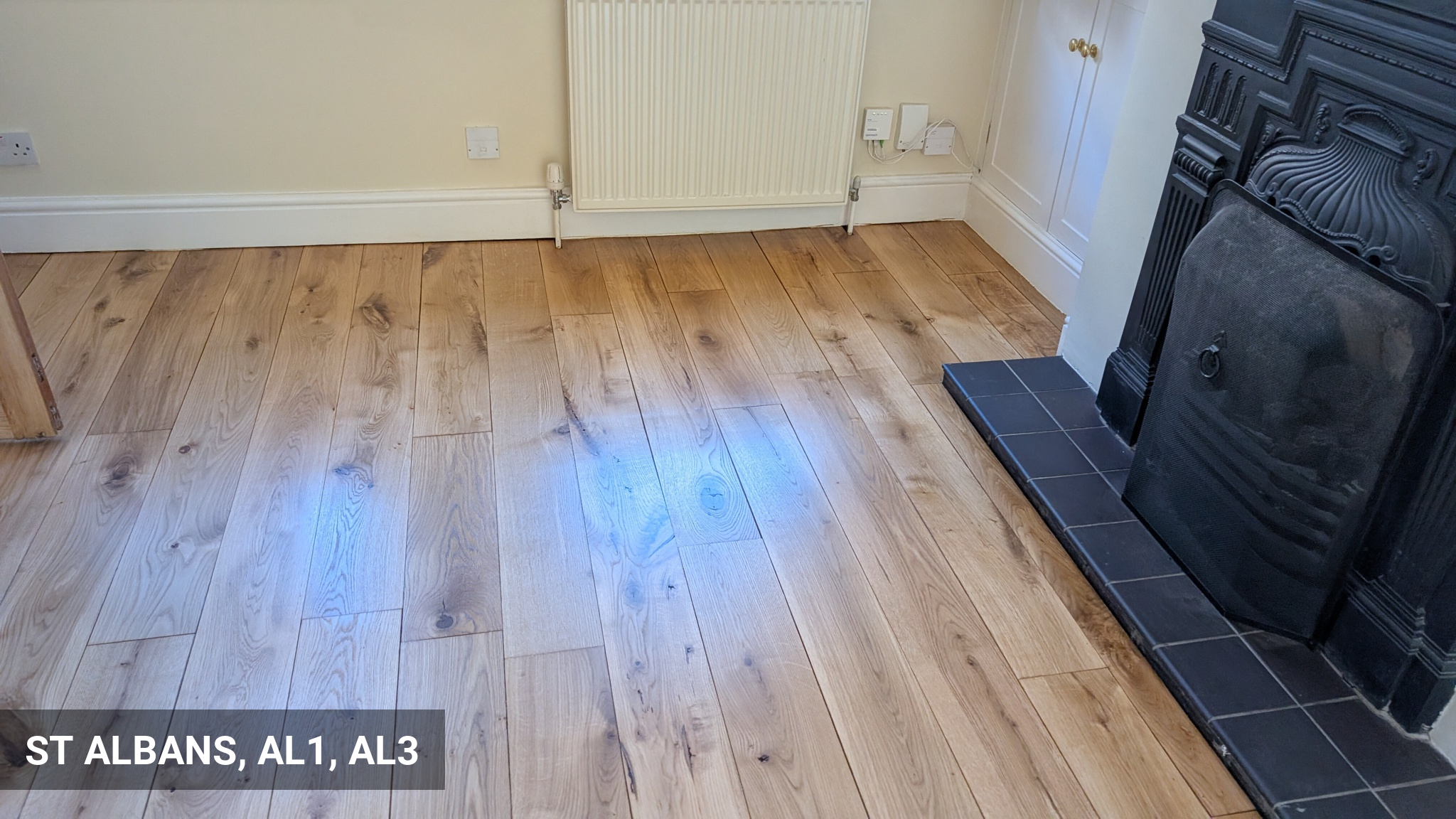 Solid Oak Floor Sanding & Sealing in St Albans