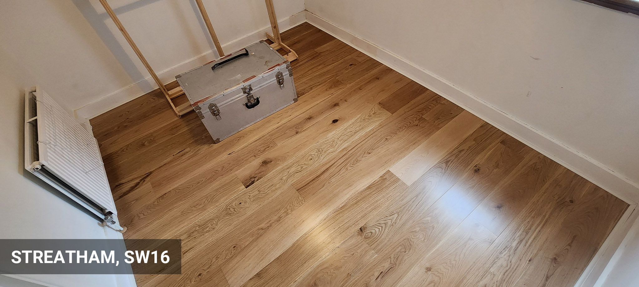 Installation of Timberlay Engineered Oak Flooring 190x20 mm in Streatham