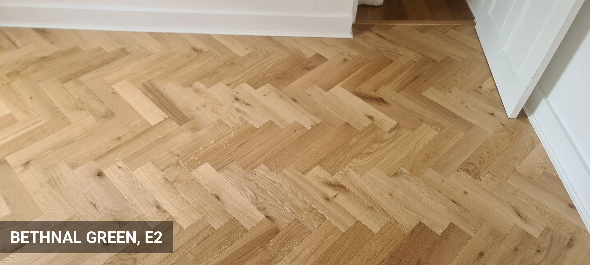 Beautiful Oak Parquet Floor Fitting in Bethnal Green