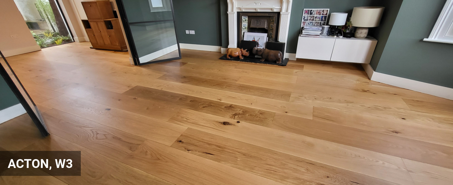Example of Excellence in Floor Sanding & Finishing in Acton, W3