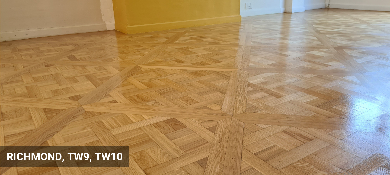Versailles Panels Parquet Flooring Restoration in Richmond in Richmond, TW9, TW10