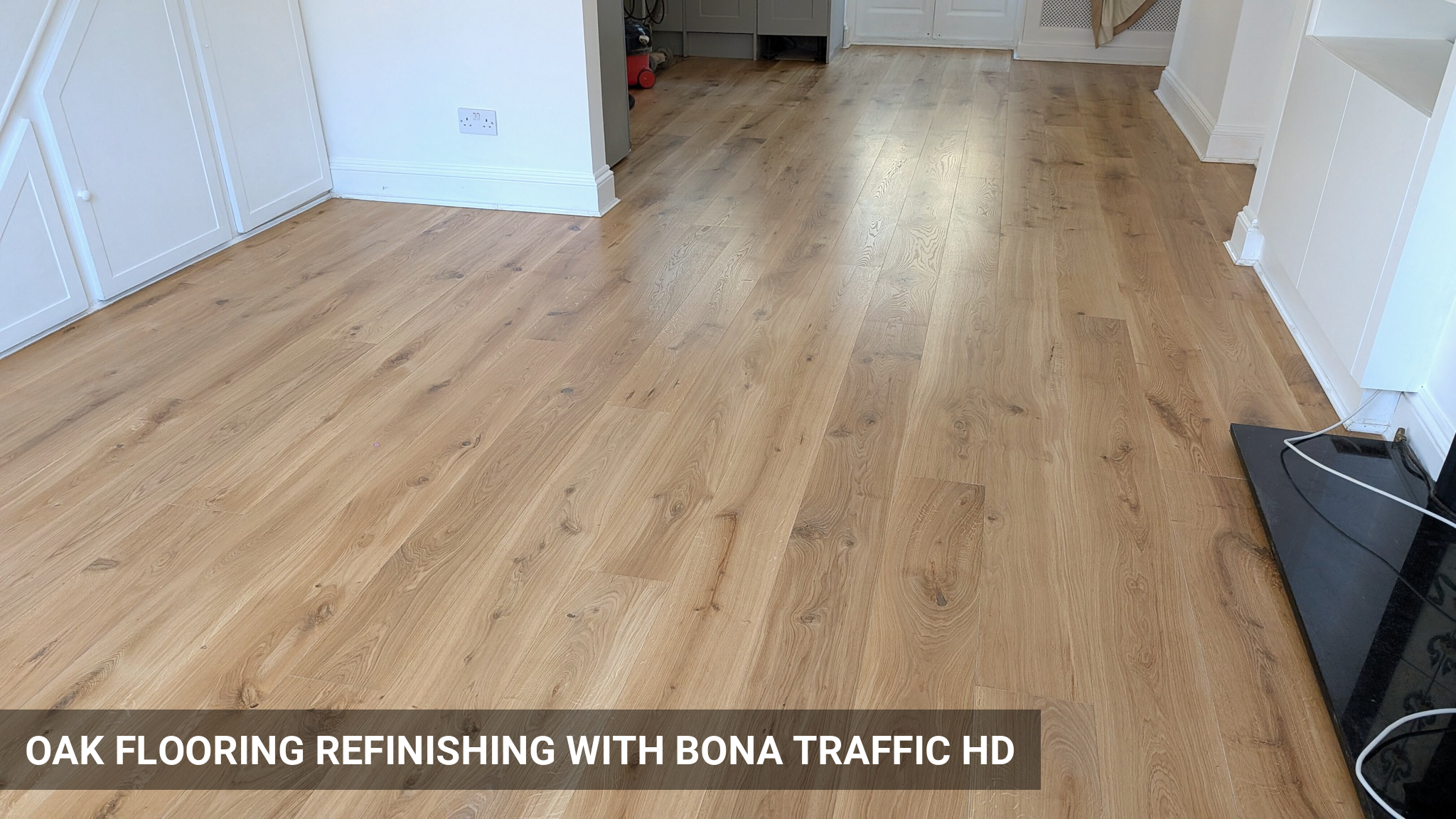 Oak Flooring Refinishing with Bona Traffic HD, Matt in Shepherds Bush
