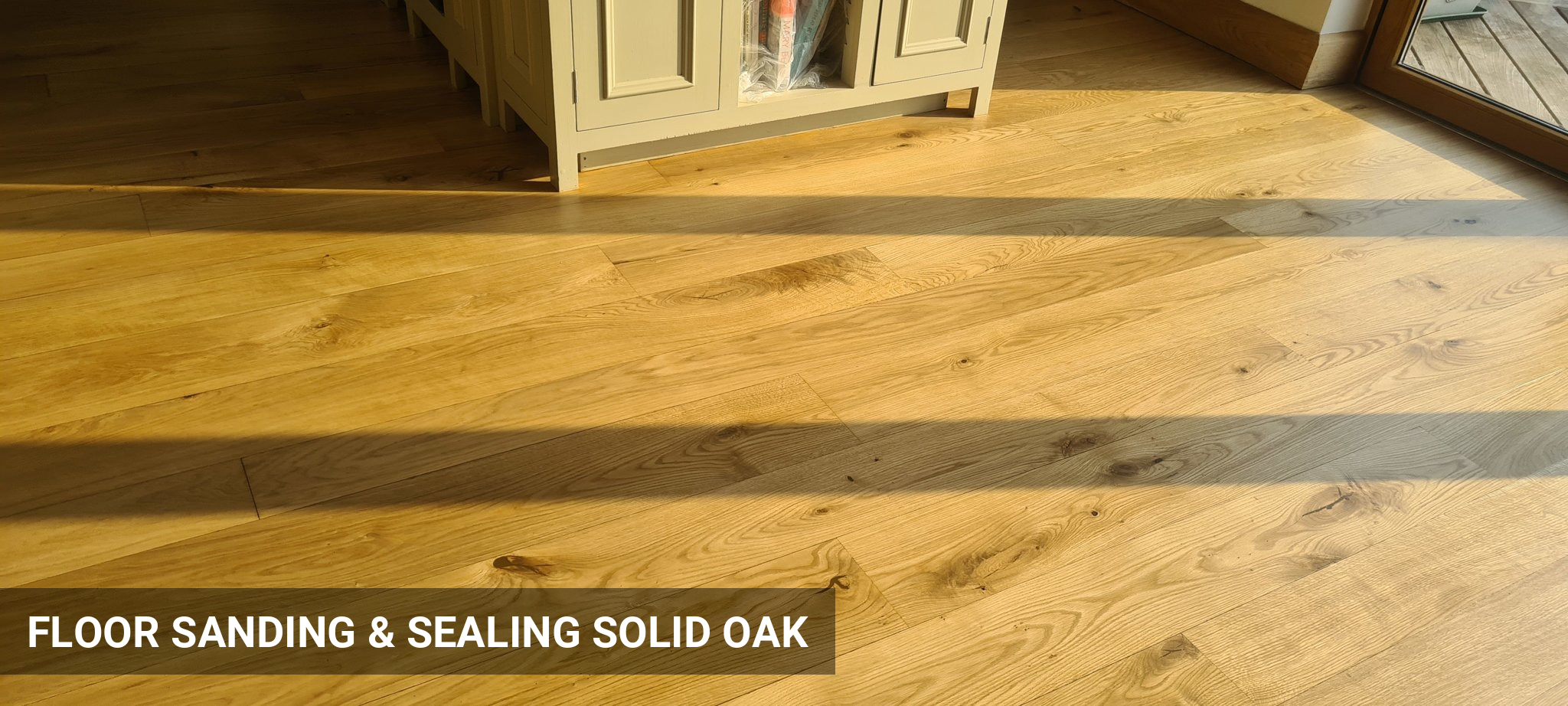 Floor Sanding & Sealing Solid Oak with Matt Lacquer in Reigate