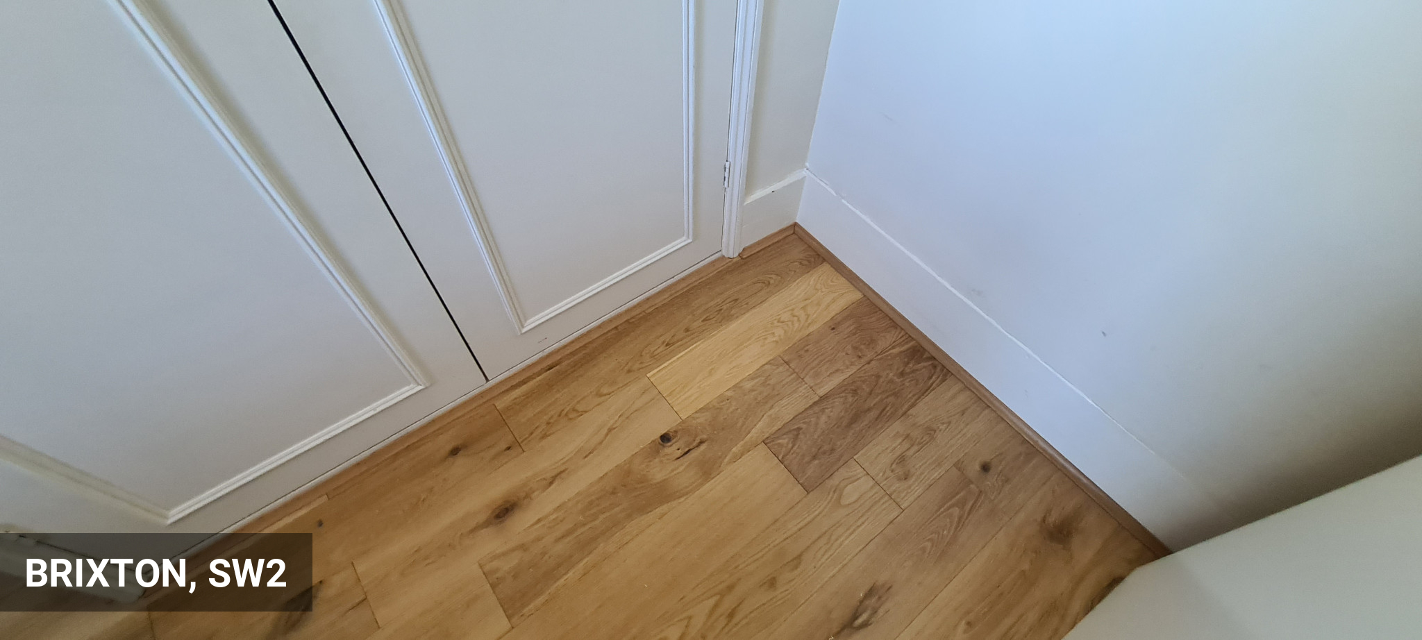 Engineered Oak Wood Flooring Installation in Brixton