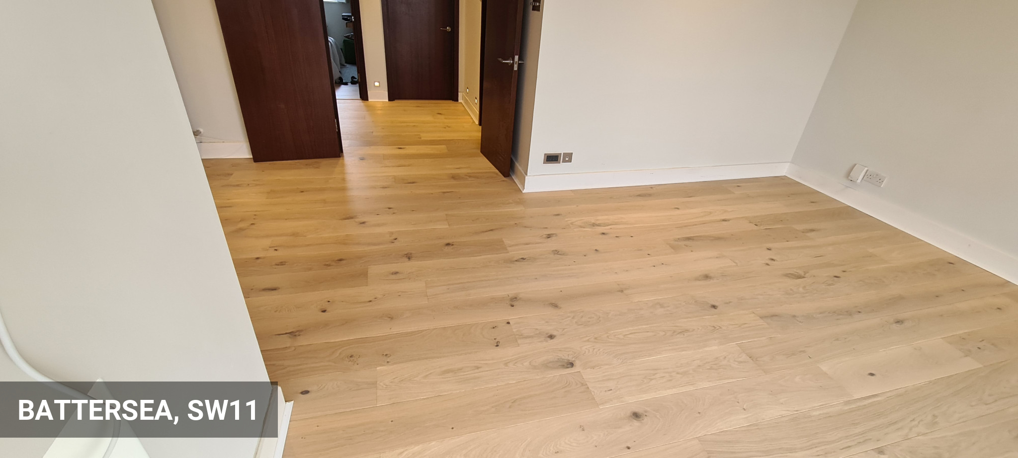 Engineered Oak Flooring Installation in Battersea