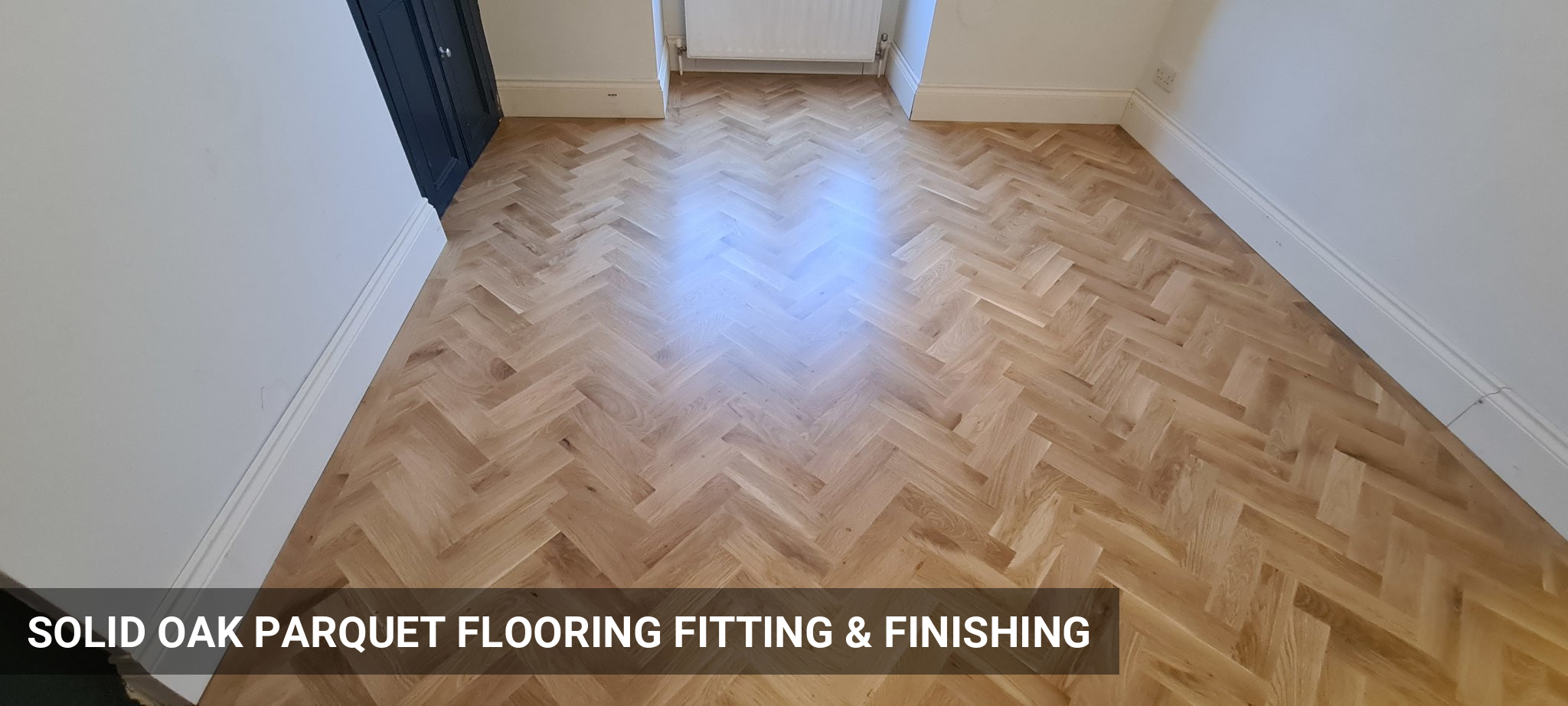 Solid Oak Parquet Flooring Fitting & Finishing in Guildford