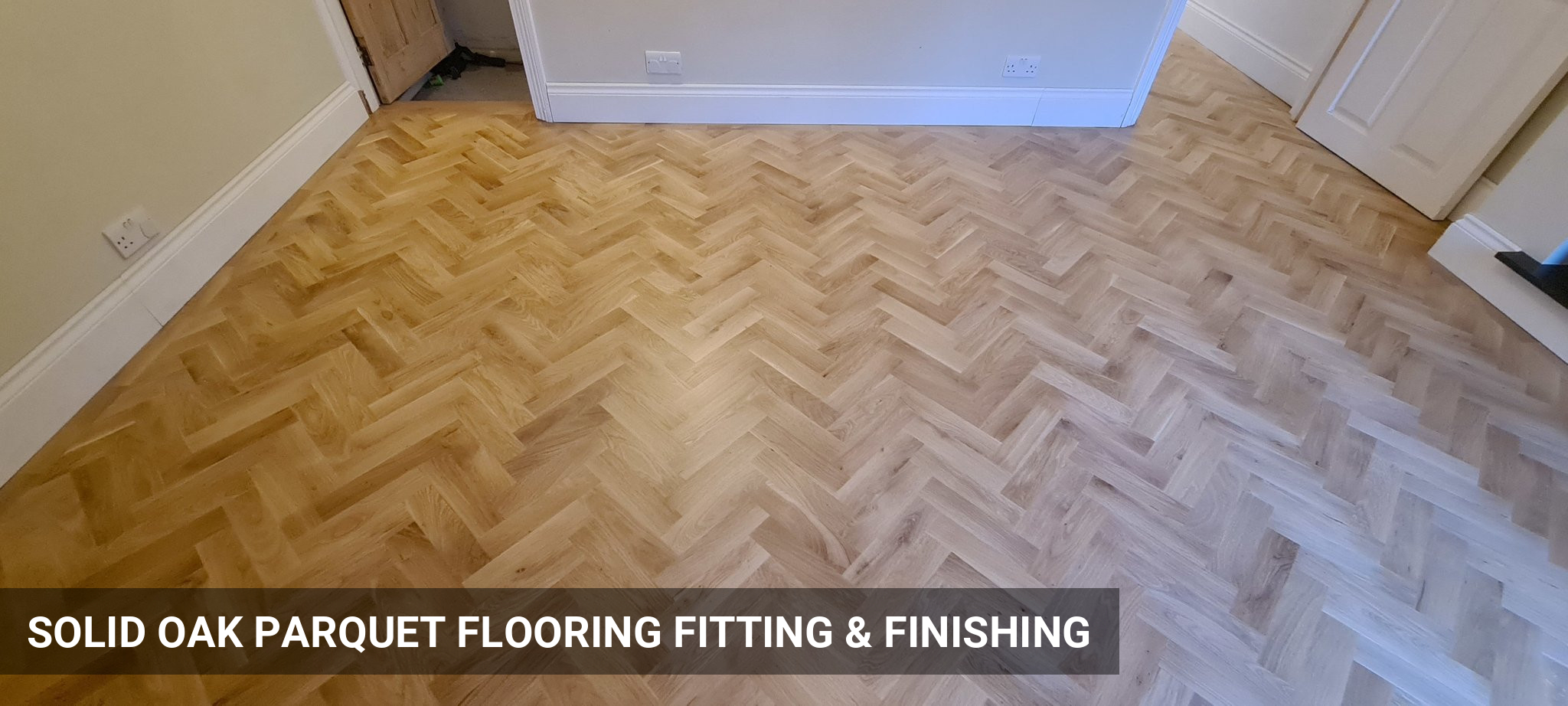 Solid Oak Parquet Flooring Fitting & Finishing in Guildford, GU1