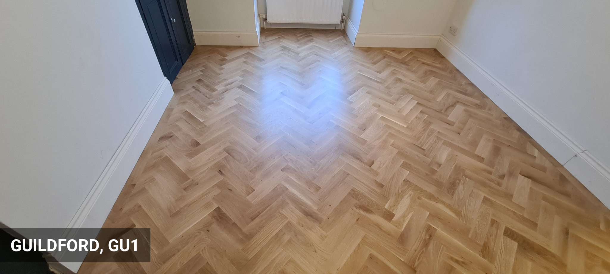 Solid Oak Parquet Flooring Fitting & Finishing in Guildford, GU1