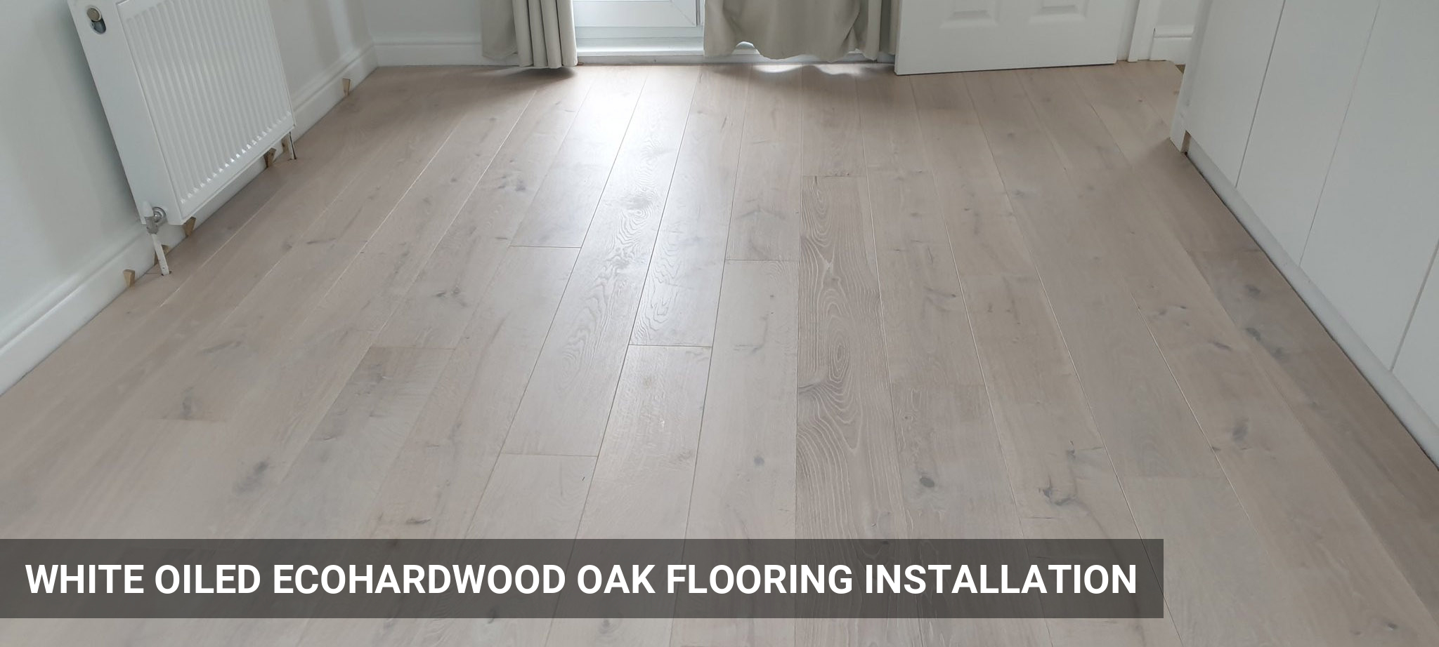 White Oiled Ecohardwood Engineered Oak Flooring Supplied & Fitted in Isleworth