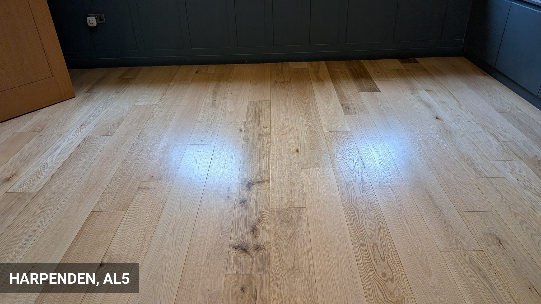 Renovation of Engineered Oak Wood Floors in Harpenden