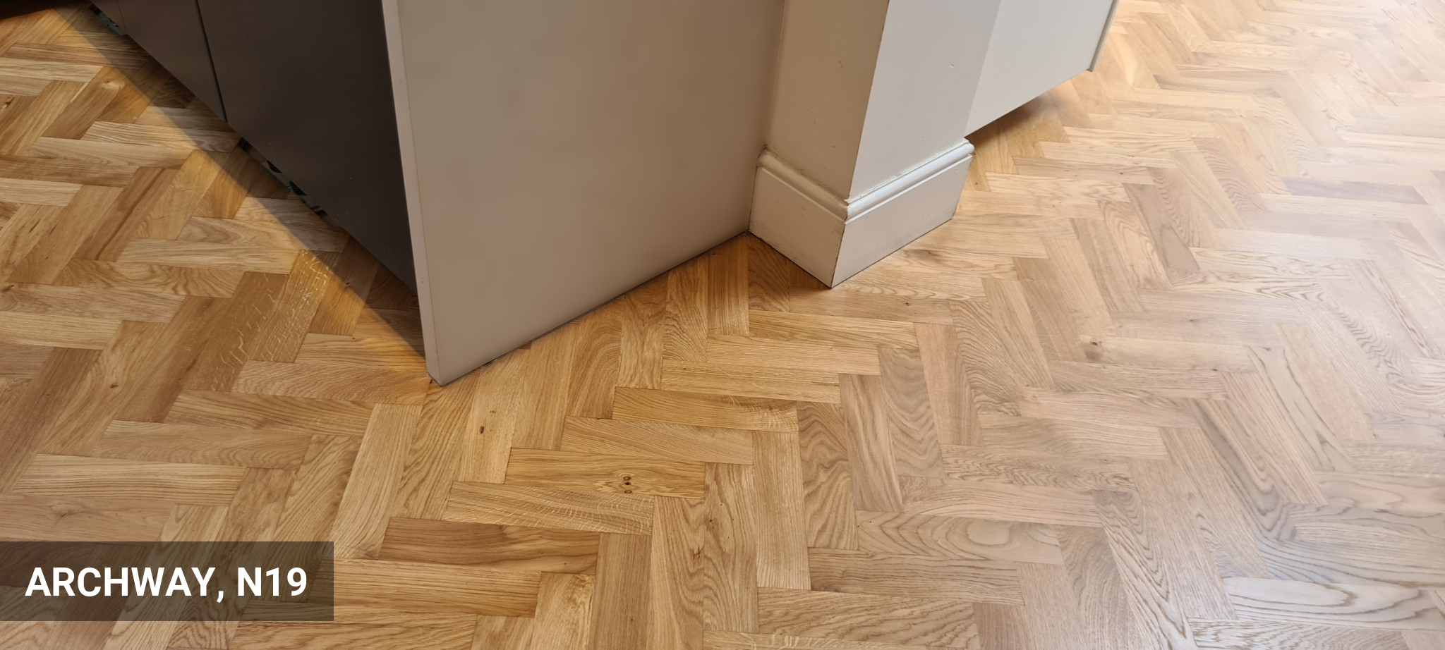Oak Parquet Floor Sanding & Renovation in Archway
