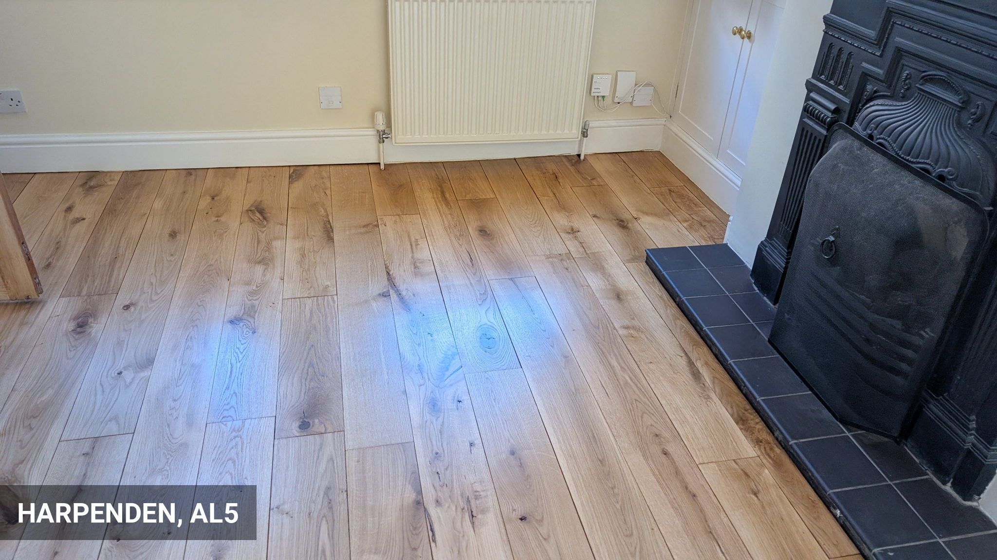 Reviving the Glory of a Solid Oak Flooring in Harpenden