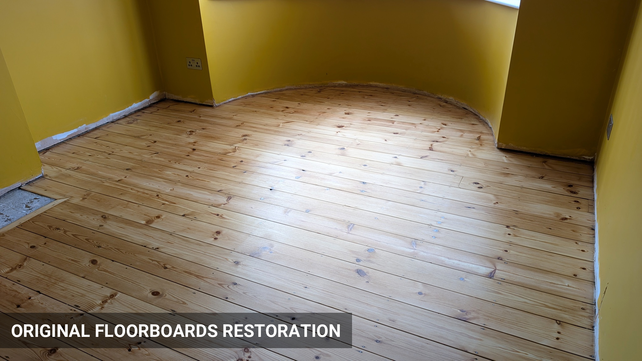 Original Victorian Floorboards Restoration in Matt Lacquer in Windsor, SL4