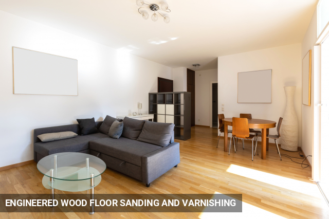 Engineered Wood Floor Sanding and Varnishing in Kingston