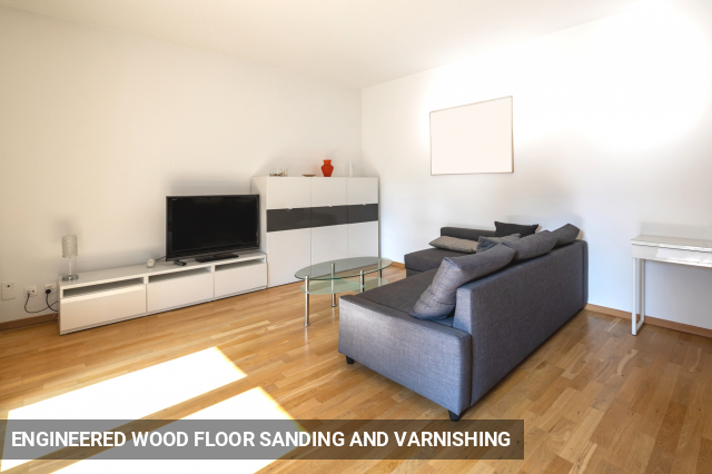 Engineered Wood Floor Sanding and Varnishing in Kingston, KT1, KT2