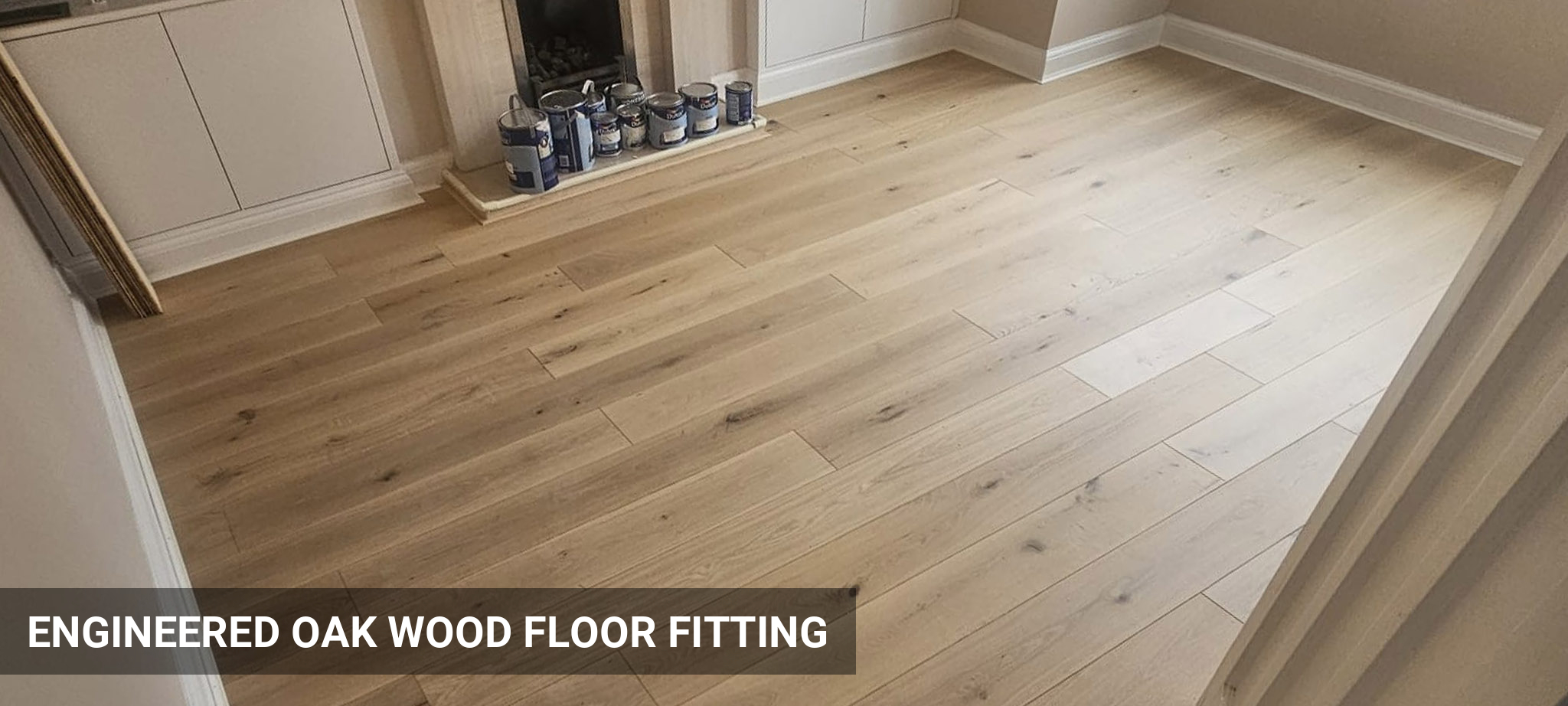 Engineered Oak Wood Floor Fitting in Wimbledon