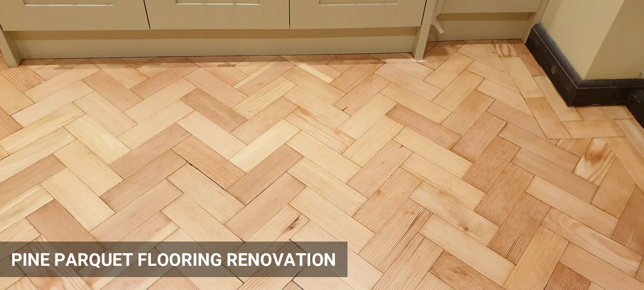 Pine Parquet Flooring Restoration in Hemel Hempstead, HP1, HP2, HP3