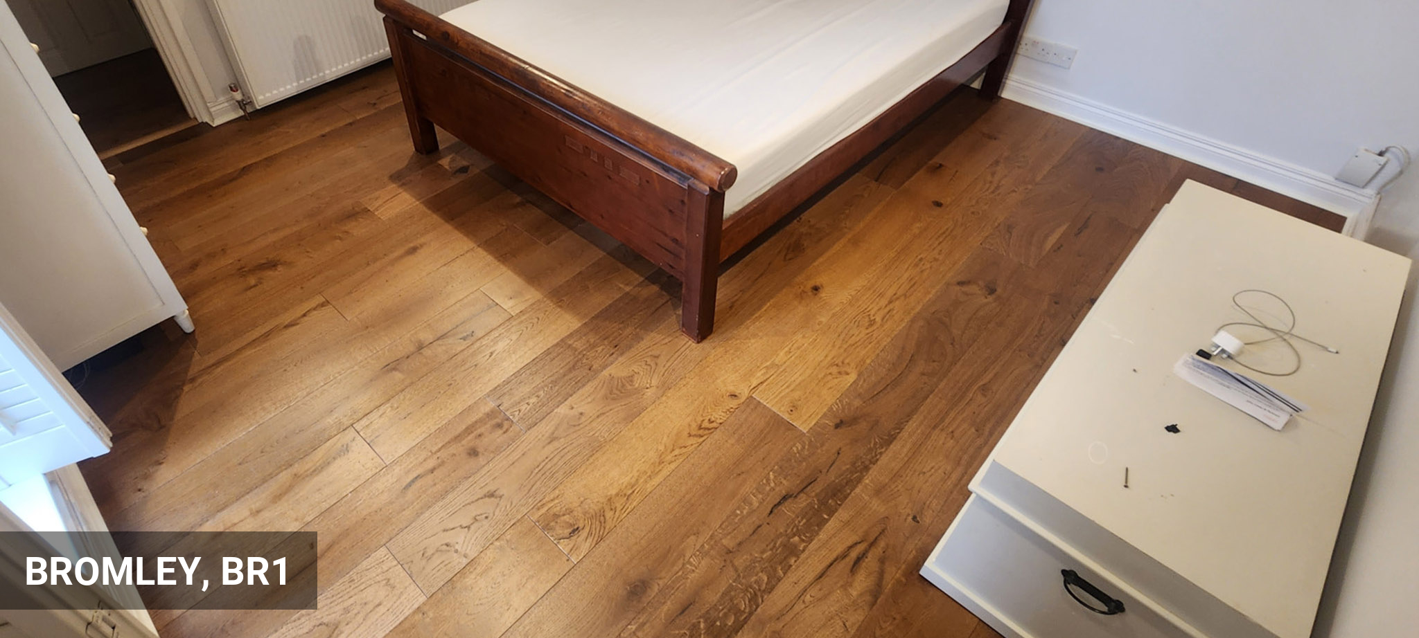 Engineered Oak Wood Floor Fitting in Bromley