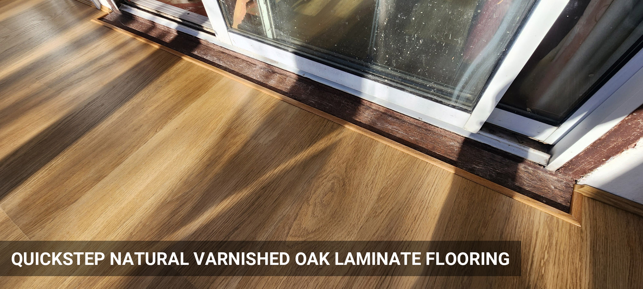 QuickStep Eligna Natural Varnished Oak Laminate Floor Fitting in Twickenham