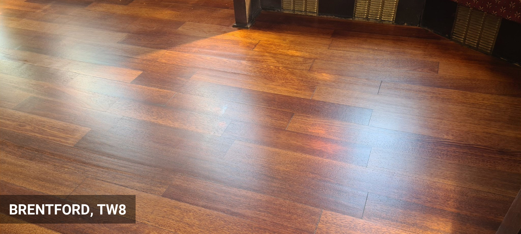 Solid Merbau Restoration at The Griffin Pub in Brentford