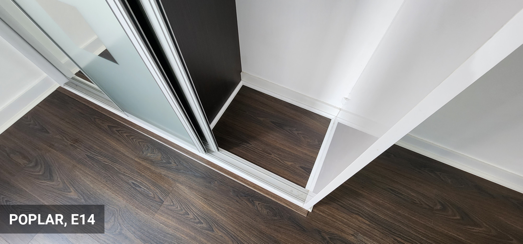 QuickStep Classic Mocha Brown Oak Laminate Flooring Installation in Poplar