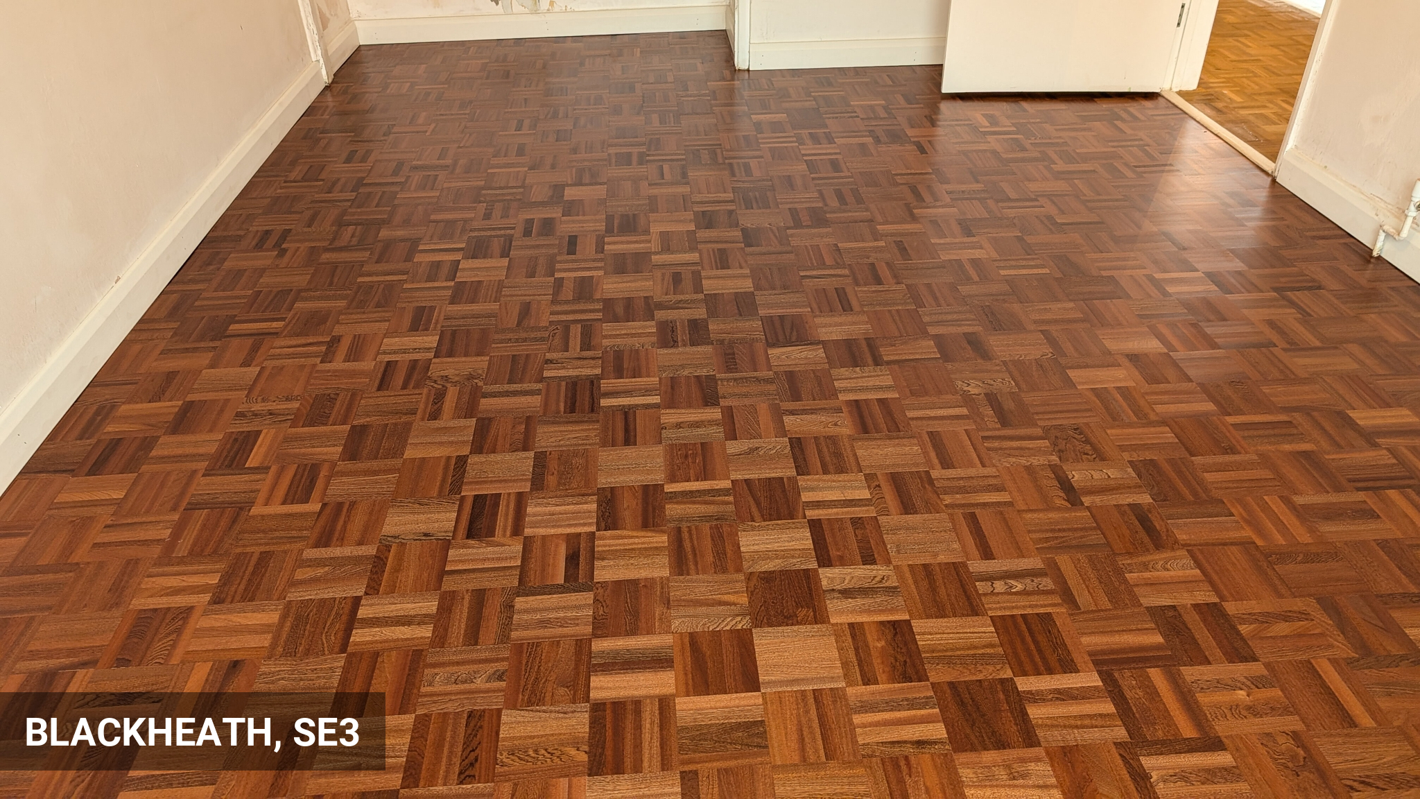 Mosaic Parquet Fingers Renovation & Gap Filling in Blackheath, SE3