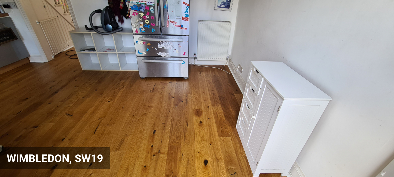 Installation of Holt Friston Engineered Oak Flooring in Wimbledon