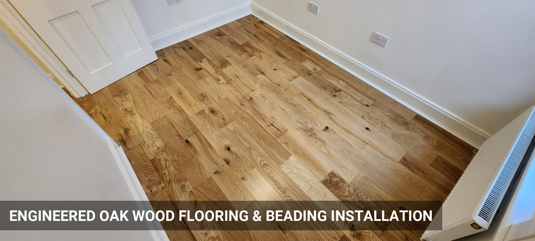 Engineered Oak Wood Flooring & Beading Installation in Croydon