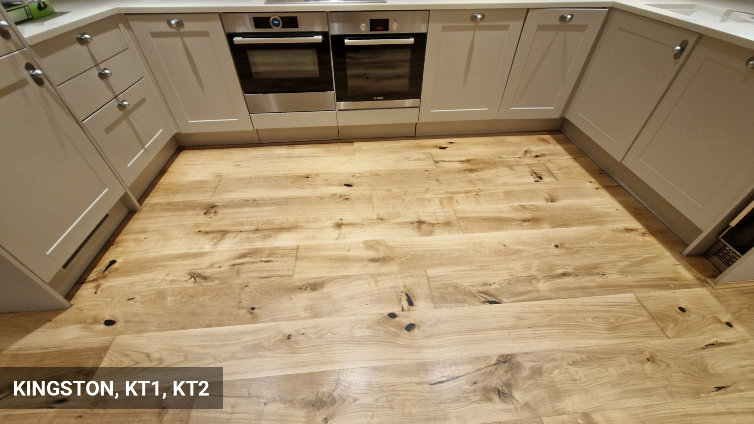 Engineered Oak Floor Restoration in Kingston