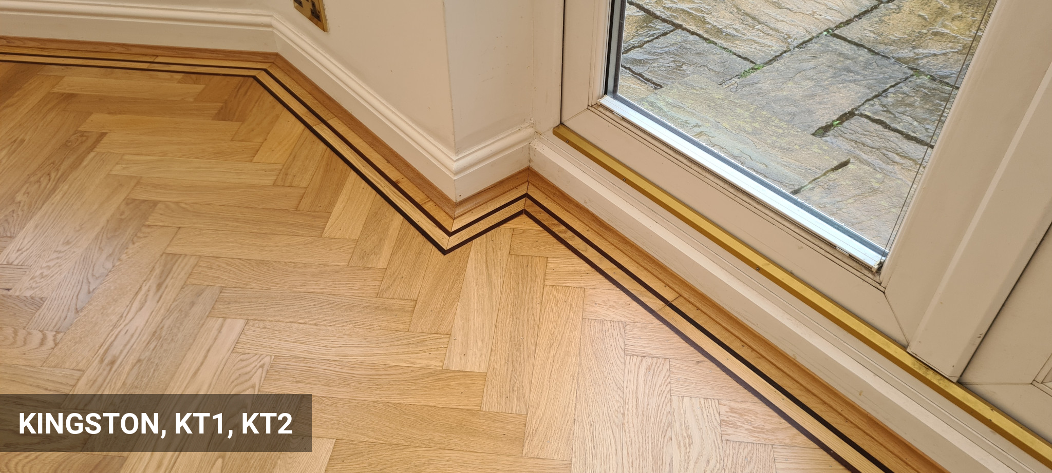 Oak Overlay Parquet Flooring Floor Renovation in Kingston, KT1, KT2